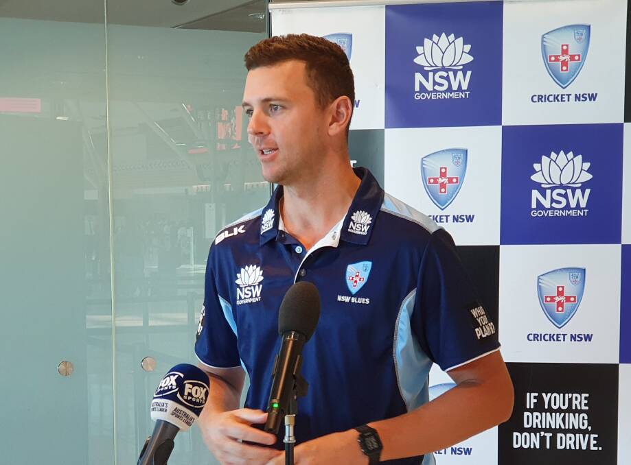 Eyeing more silverware: Josh Hazlewood headlines a star-studded NSW outfit that will face Queensland in the Sheffield Shield final beginning on Thursday. Photo: Cricket NSW