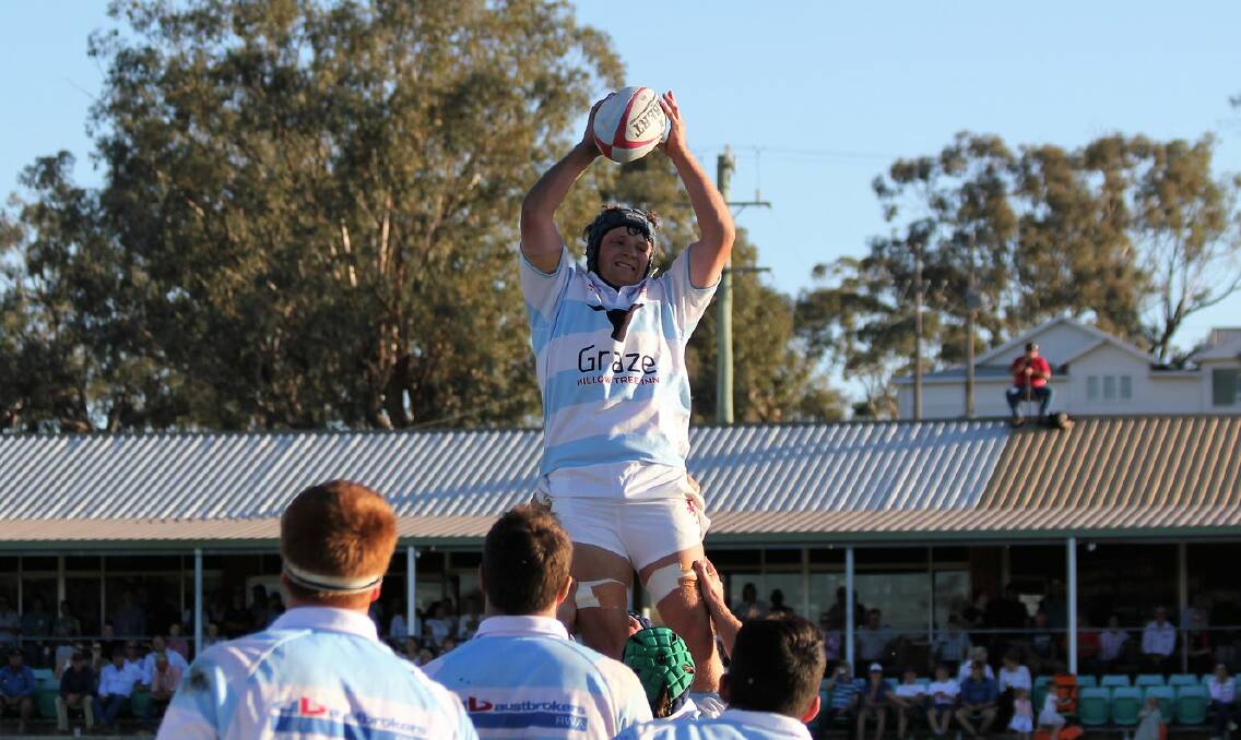 Will Elsley secures this lineout for Quirindi