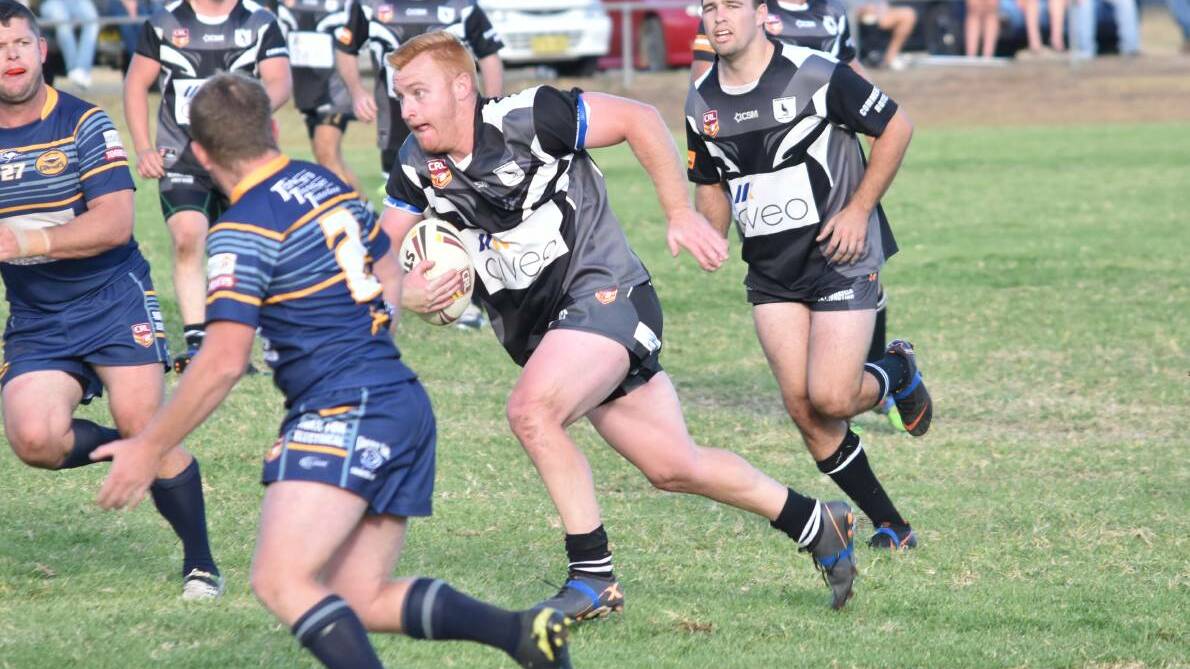 Werris Creek's Zac Leonard will start in the second row for the Group 4 under-23s against Group 21 on Saturday. 