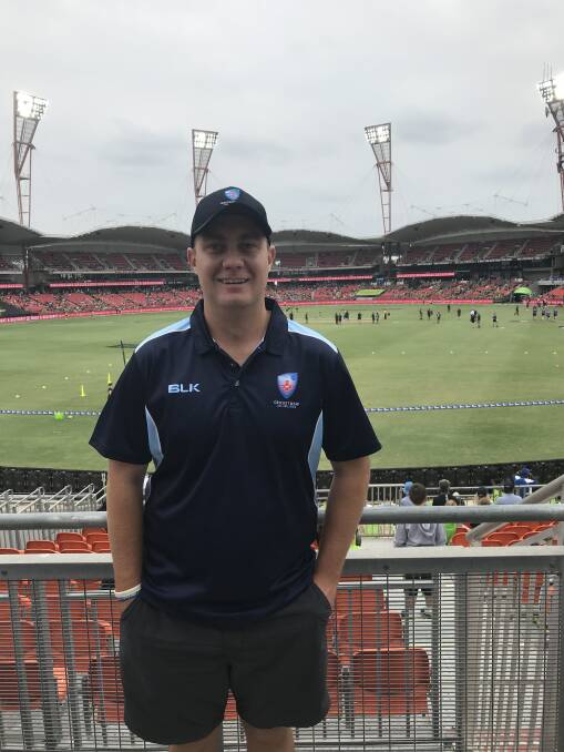 An experience to savour: The National Cricket Inclusion Championships were a fabulous experience for Tamworth's Nat Young.