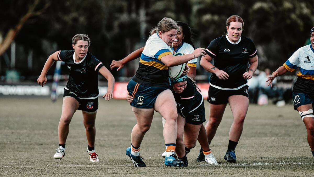 Erika Maslen is excited to be saddling up with the Brumbies in this year's Super W. Picture Brumbies Media