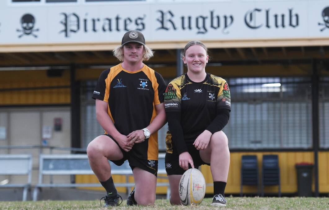Dynamic duo: Siblings Toby and Erika Maslen have been been selected to play for NSW Country this season. Photo: Gareth Gardner
