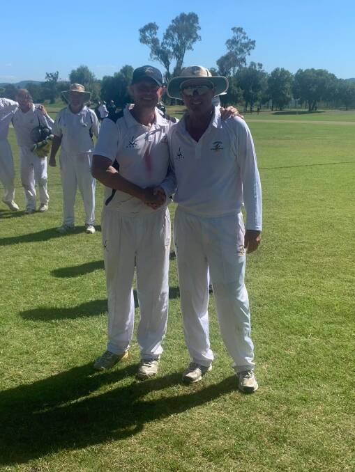 Dynamic duo: Peter Mead and Chris Paterson batted superbly at the top of the order.