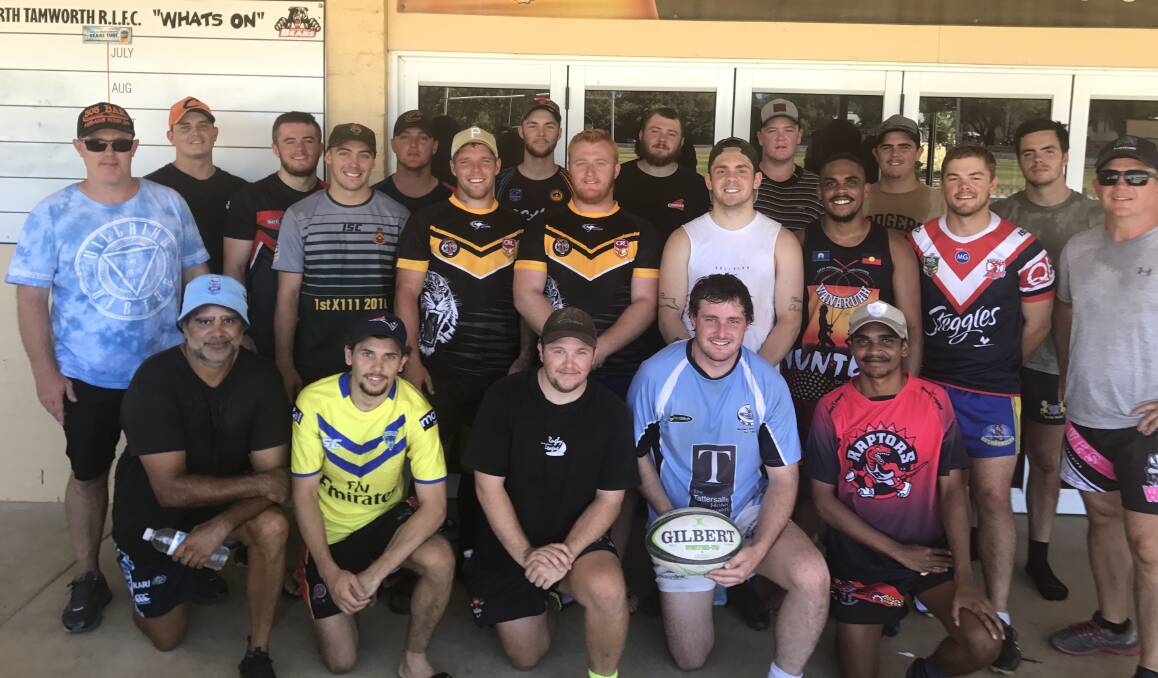 Raring to go: The Group 4 Bushrangers had their final training run on Sunday ahead of Saturday's Greater Northern Championships. Photo: Geoff Newling