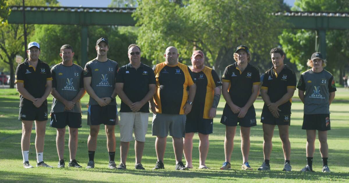 Ready for kick-off: Pirates' coaching brains trust is hoping 2020 will be as successful as 2019, the club qualifying for all four senior grand finals. 