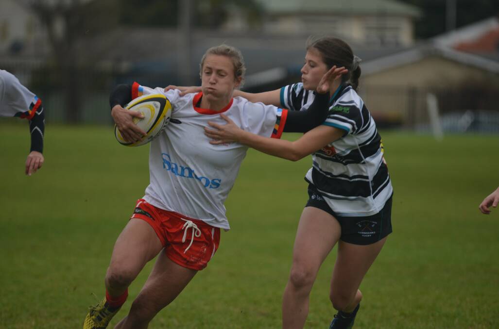 Winding back the clock: Claudia Nielsen will return to her 15s roots in Coffs Harbour this week lining up for the newly-formed President's XV in what will be her third Super W campaign. 