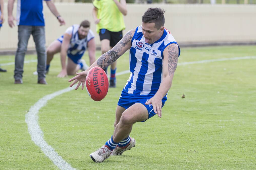 Tamworth Kangaroos will be looking to turn their fortunes around when they tackle the New England Nomads on Saturday. Photo: Peter Hardin