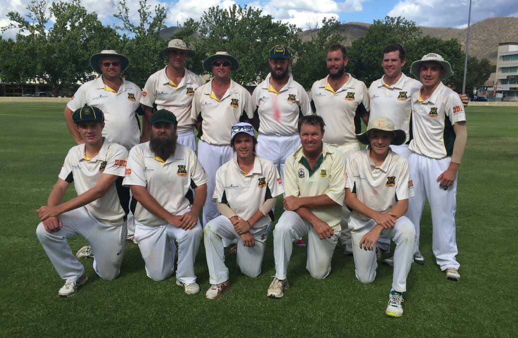 The victorious Gunnedah side after Sunday's win.