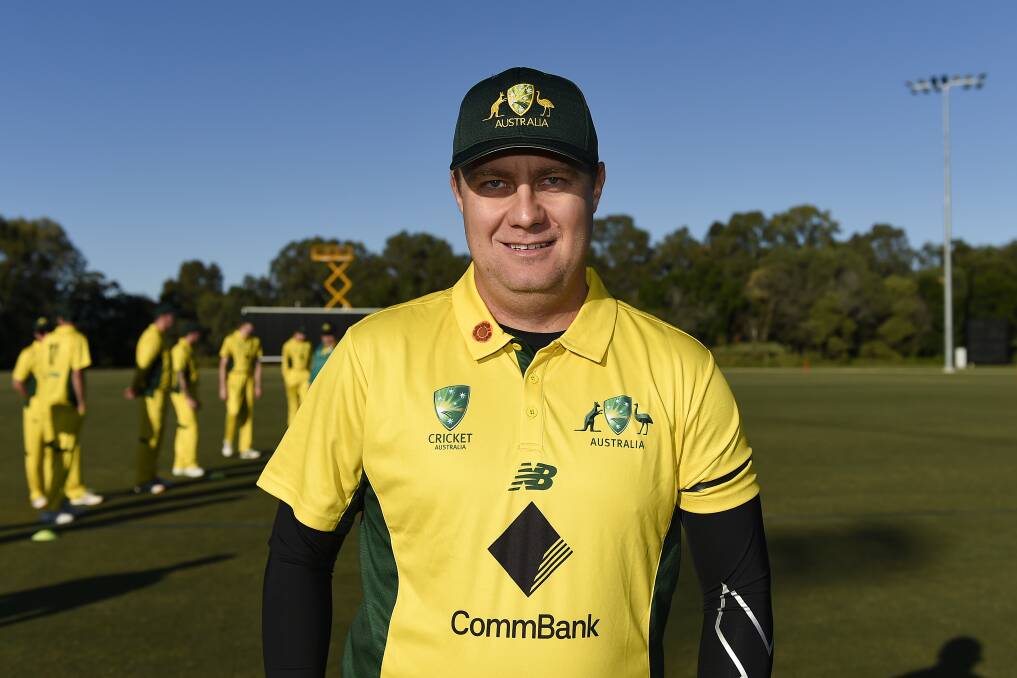 If the cap fits: The International Cricket Inclusion Series was a wonderful experience for Tamworth's newest national representative Nat Young. Photo: Cricket Australia