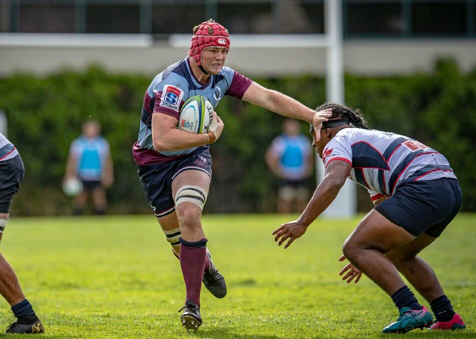 Dream come true: Harry Wilson can't wait to run out for the Queensland Reds on Friday night. Photo: Brendan Hertel/QRU 