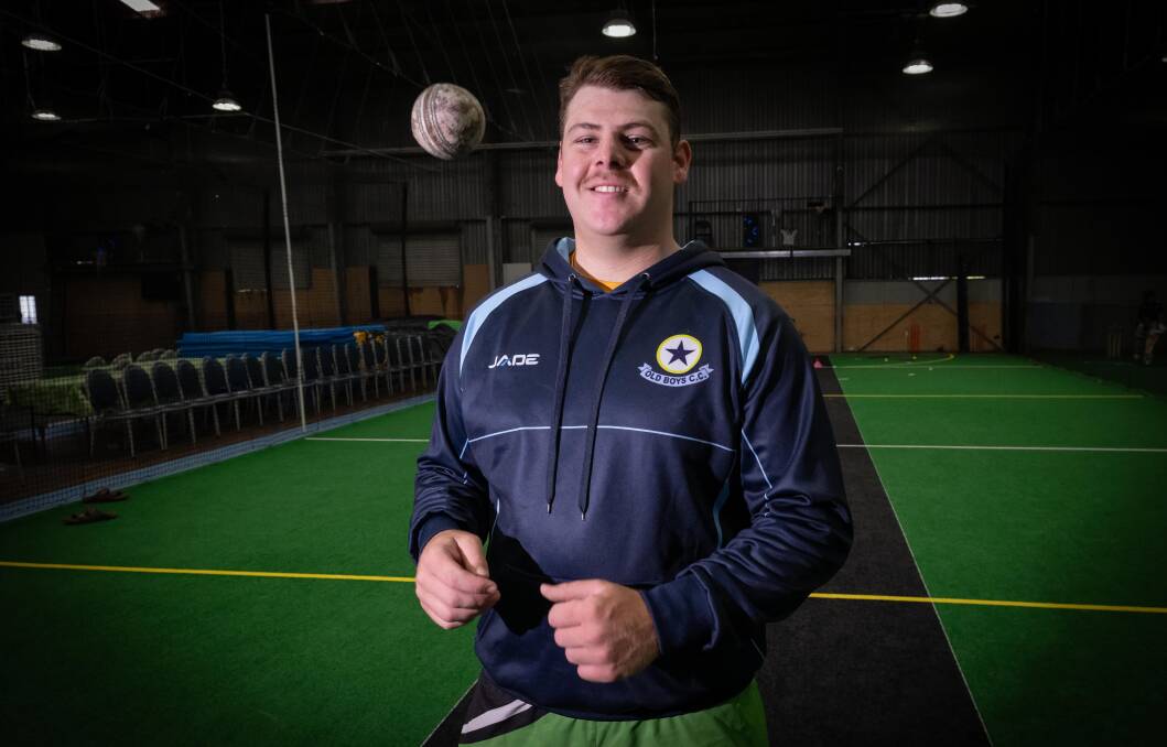 Mitch Lincoln is the new cricket competition manager for the Tamworth Indoor Sports Centre Picture by Peter Hardin