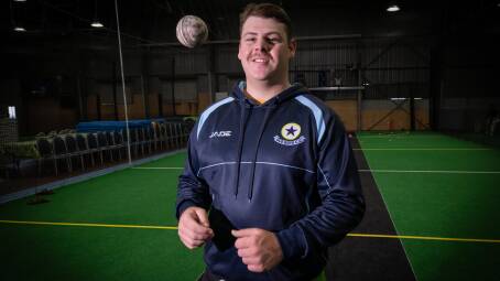 Mitch Lincoln is the new cricket competition manager for the Tamworth Indoor Sports Centre Picture by Peter Hardin