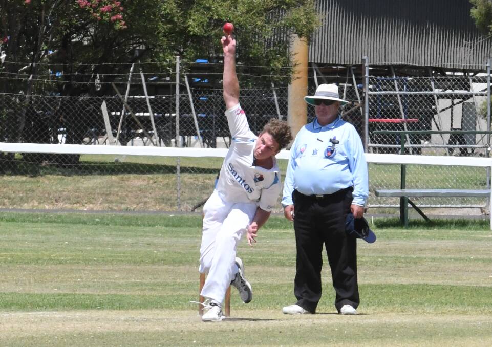 Impressive: Civeo skipper Lachlan Cameron thought Jordyn Mowle's second spell was "awesome" as they defended 208 to win through to the Narrabri grand final.