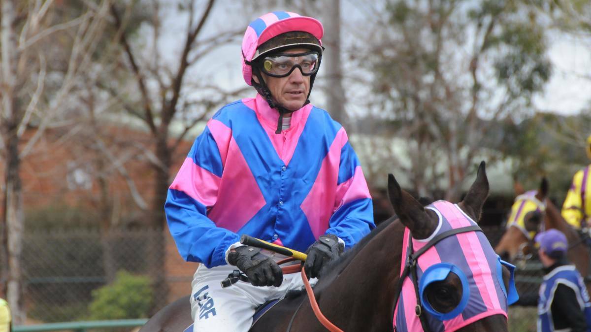 Busy man: Record breaking veteran jockey Greg Ryan will have a full book of rides at Friday's Muswellbrook meeting. Photo: Nick Guthrie