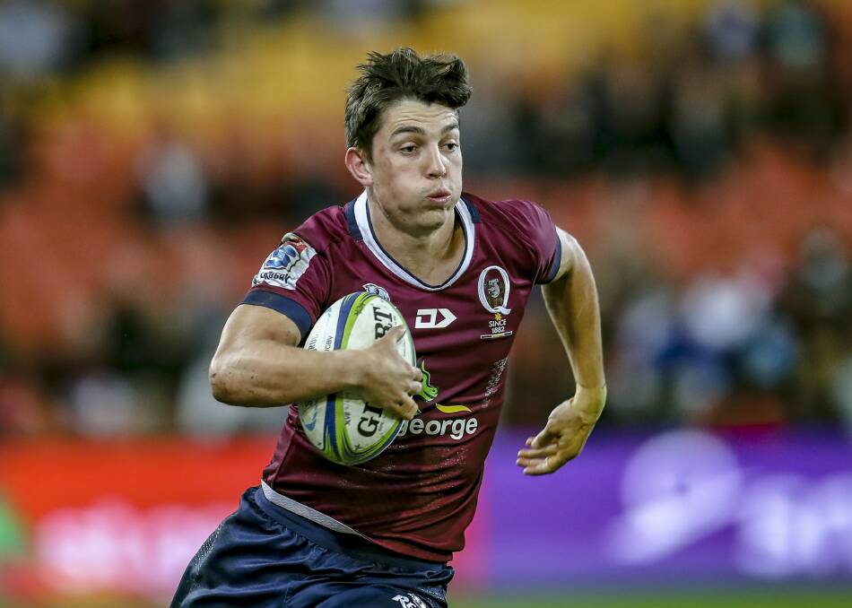 Bright future: Inverell export Jock Campbell has re-signed with the Queensland Reds for another three years. Photo: QRU/Brendan Hertel
