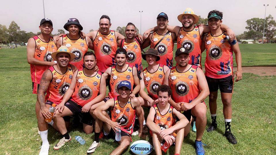 Pride: The Tamworth-based Euraba matched it with the best indigenous touch teams at the weekend's knockout at Dubbo. 