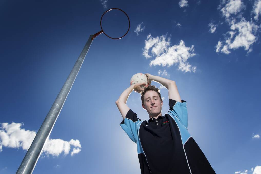 A towering presence: The hard work is only just beginning for Brody Blackett-Gregg after being selected in the NSW men’s 20-and-under team to play at next year's national championships. Photo: Peter Hardin