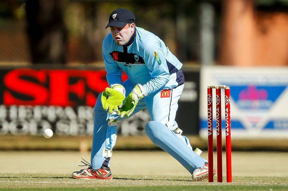 Fond memories: Tom Groth says it feels like yesterday that he was playing in his first Australian Country Cricket Championships. The just-completed carnival in Toowoomba was the South Tamworth skipper's 12th for the Bush Blues, and a record-breaking one.