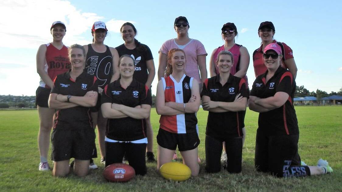 NEW SIDE: The Inverell Saints will be one of four sides lining up in the inaugural North West Women's League. Picture: Sonia Martin