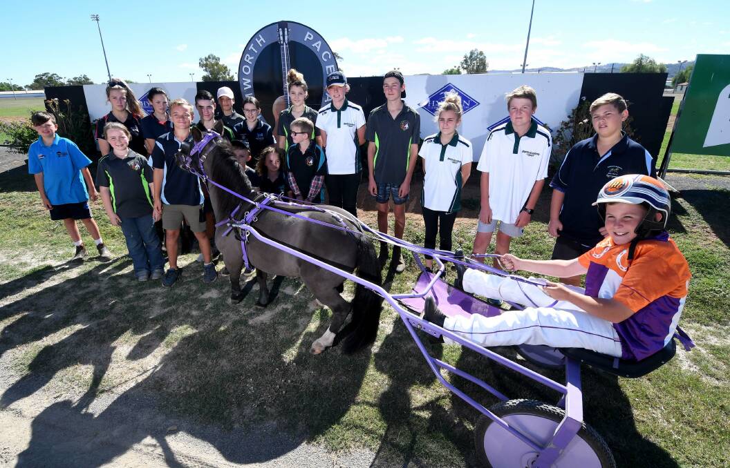 Big weekend: Mini trot drivers are ready and raring to go for this weekend's NSW championships at the Tamworth Paceway. Photo: Gareth Gardner