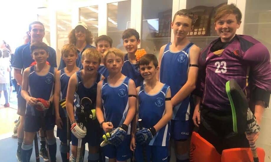 The under-13 boys were one of the great stories of the state indoor championships for Hockey New England.