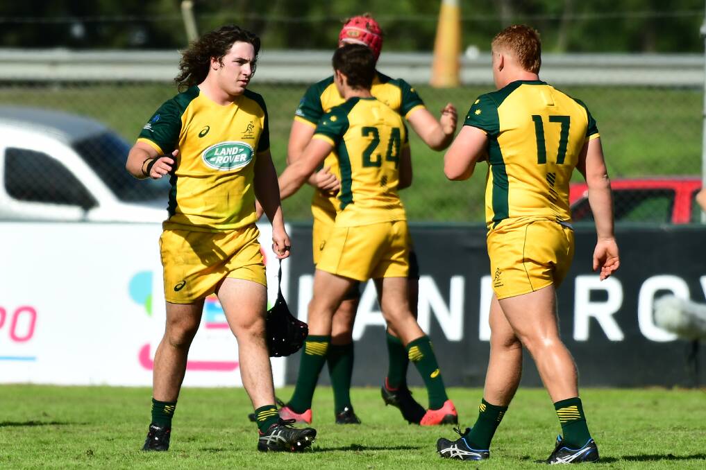 Tamworth's Bo Abra (17) earns his first World Under-20s Championship cap. Photo: Getty Images