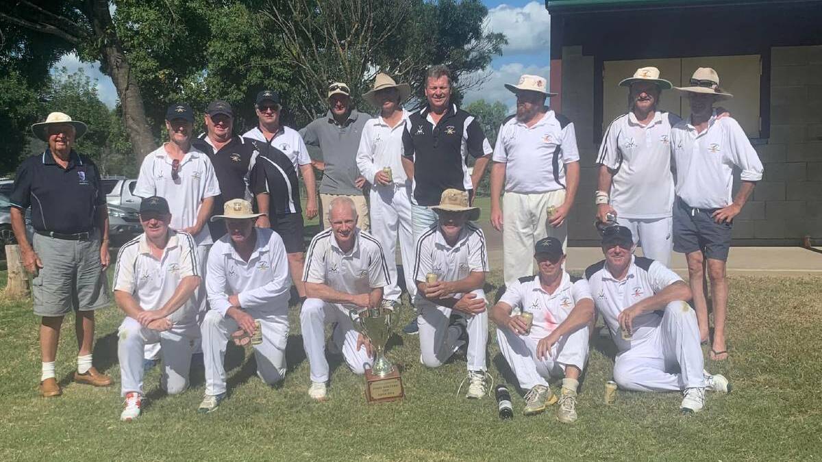 Three-peat: Tamworth over-50s will be chasing a third straight Doug Walters Cup on Sunday. 