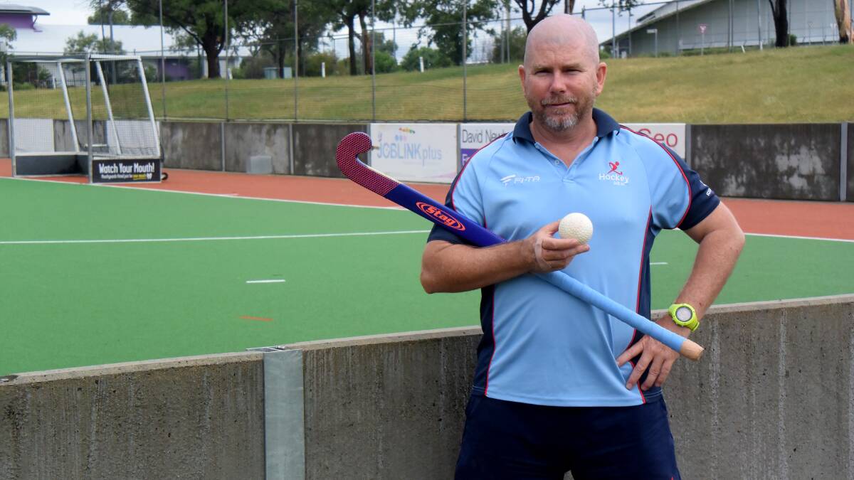 New challenge: Blair Chalmers is excited about his new role as Hockey NSW's participation manager. Photo: Samantha Newsam