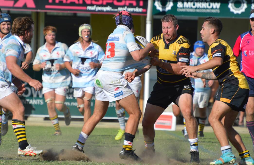Ben Grant was one of Quirindi's best at outside centre.