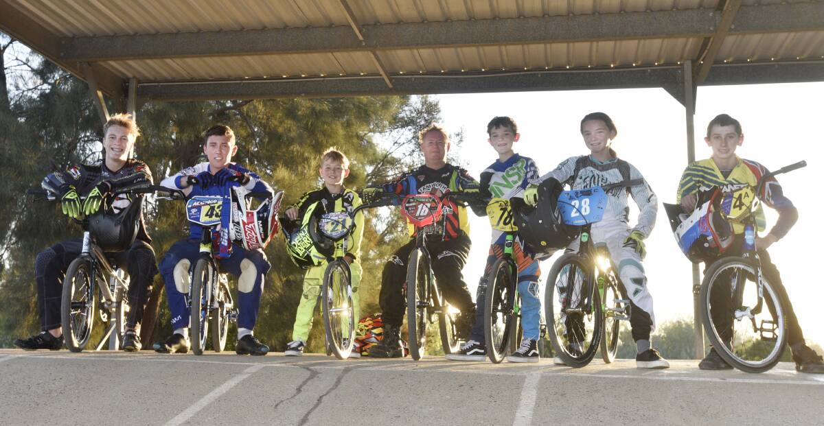 Nationals mission: Seven Tamworth City BMX Club members will race at this week's National Championships in Shepparton.