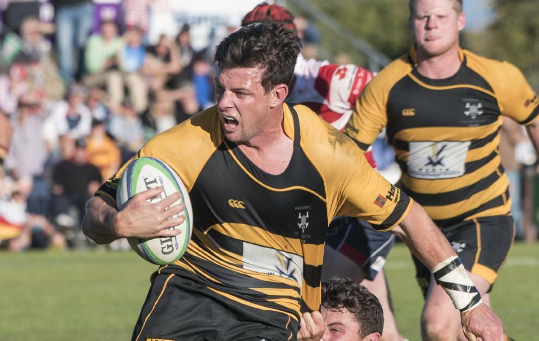 Welcome sight: Brendan Rixon could be back in Pirates colours this season with the six-time premiership winner contemplating a return.