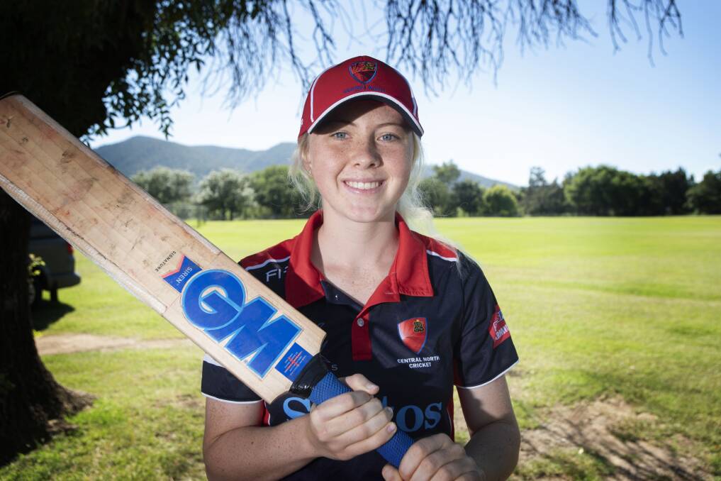 Huge honour: Lara Graham is excited to captain the Central North under-19s at this week's Country Championships in Tamworth. Photo: Peter Hardin 120121PHA300
