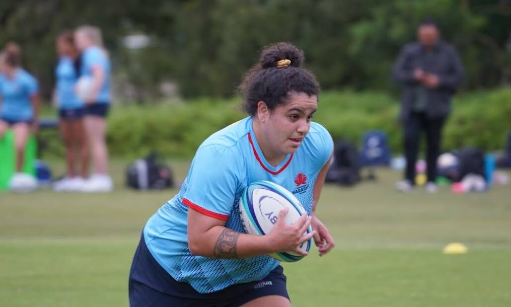 Ready to rumble: The front rower says playing Super W means a lot to her. Photo: Supplied