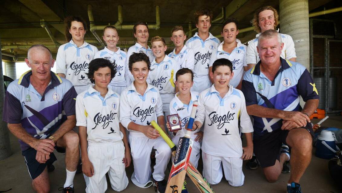 The, then, Tamworth under 14s after their Tamworth carnival success last year. They begin their Walter Taylor Shield campaign on Tuesday. Photo: Gareth Gardner