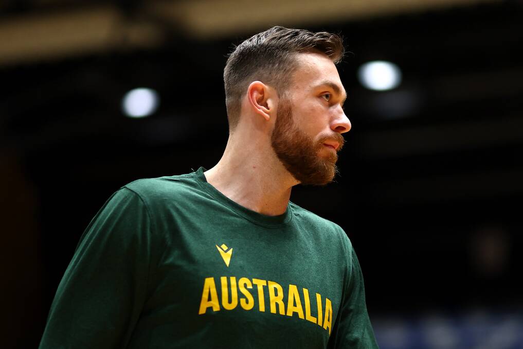 Nick Kay will suit up for the Boomers in their World Cup qualifiers in Melbourne next week. Picture Graham Denholm/Getty Images