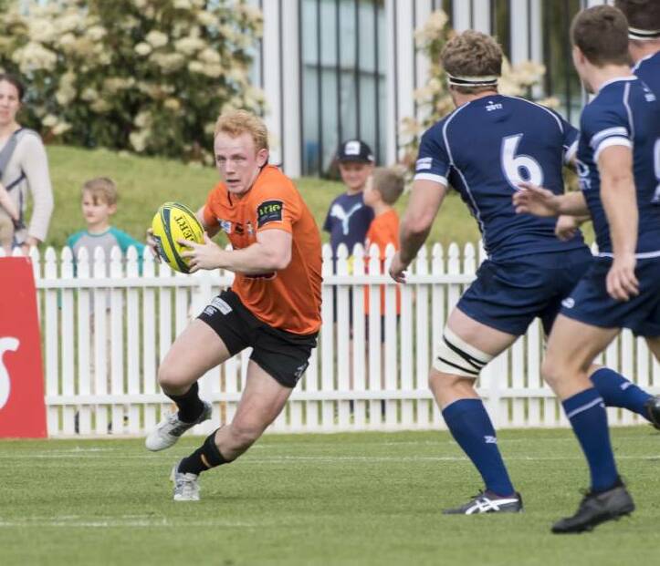 Back in blue: Former Country Eagles and Sydney Uni centre Will McDonnell is returning to his junior roots and will suit up for Narrabri this season. Photo: Peter Hardin
