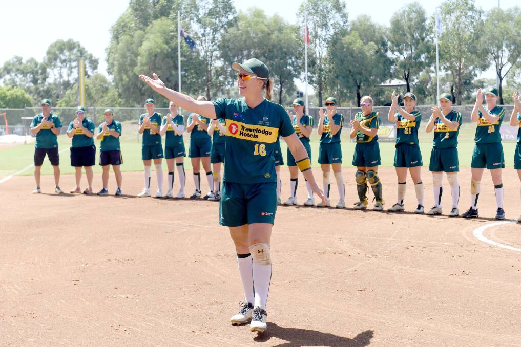 Deserved recognition: Stacey Porter says she feels "very humbled to be representing softball amongst such a talented group of athletes from other sports".