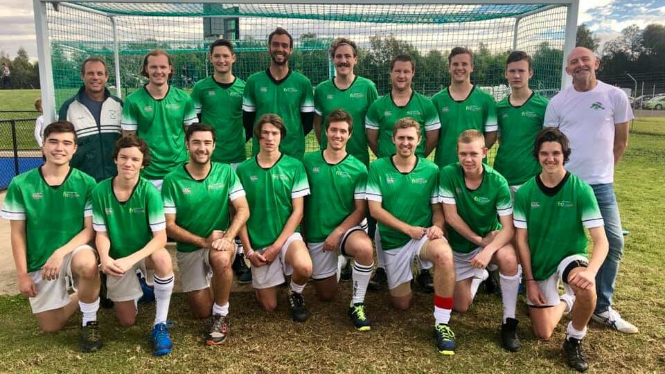 Looking to the future: The Tamworth Frogs were sporting a new-look literally and figuratively at Moorebank on the weekend.