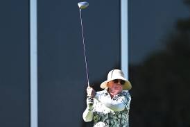 Tamworth's Fay Wales claimed the Division 4 honours in Friday's 18-hole stableford to conclude the Veteran Women's Golfers Association of NSW two day tournament. Picture by Gareth Gardner