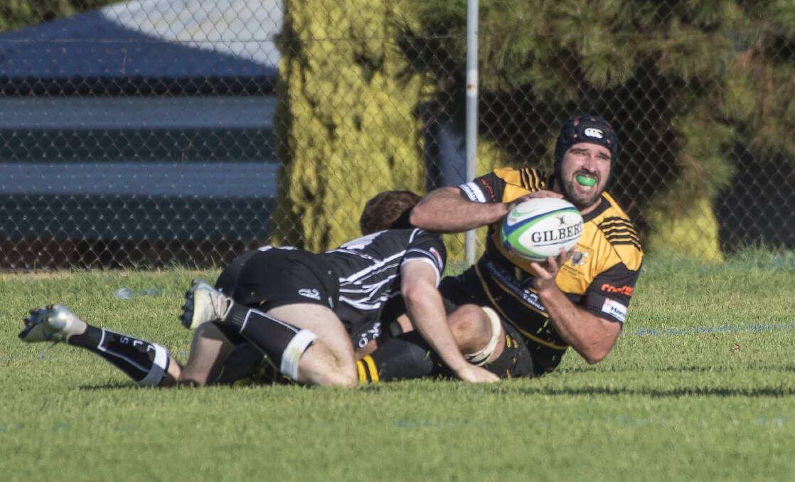 Inspirational: Conrad Starr has been superb for Pirates and will be a key for the premiers against Walcha on Saturday. Photo: Peter Hardin
