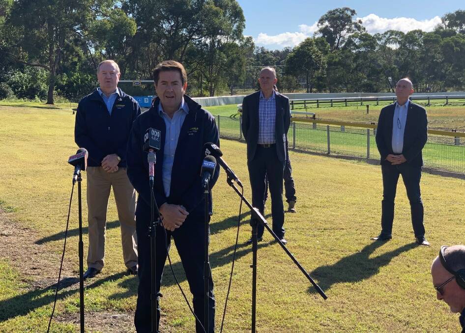 Industry leader: Better Regulation Minister Kevin Anderson says the NSW government's code of conduct for the state's greyhound industry is a "significant turning point". Photo: Twitter