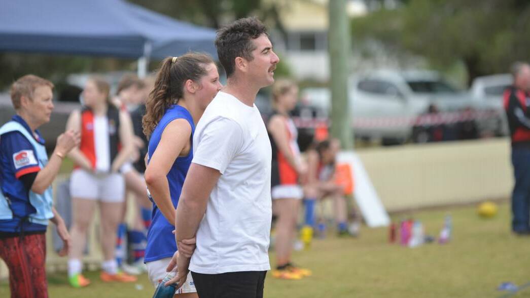 Proud: Bulldogs women's co-coach Sam Proudfoot said it is credit to the sides commitment that they are in the position they are in.