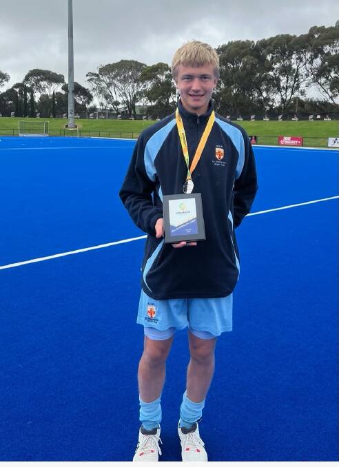 Marshall was on the back of his performance at the under 16s School Sport Australia Championships named in the All Australian team. 