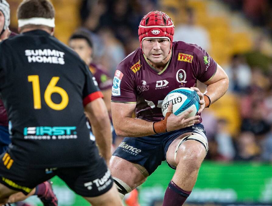 Return: Harry Wilson will be a key inclusion for Reds in their clash with Moana Pasifka on Friday night. Photo: Queensland Reds