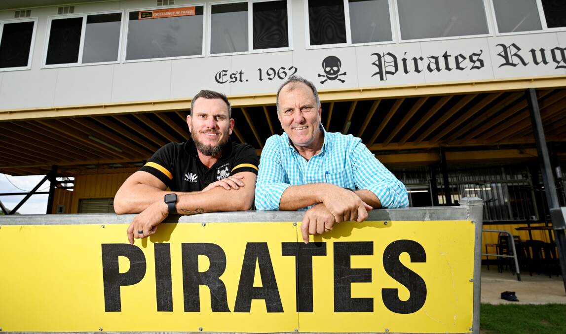 It will be a family affair for Pirates in 2024 with Jack and Garry Walsh appointed the first grade co-coaches. Picture by Gareth Gardner
