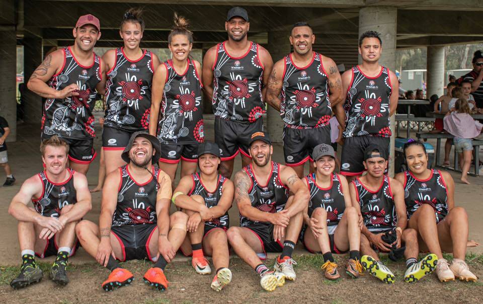 Untouchable: Jet's Mob were crowned the winners of the first Tamworth mixed touch carnival. Photo: Sean Walker