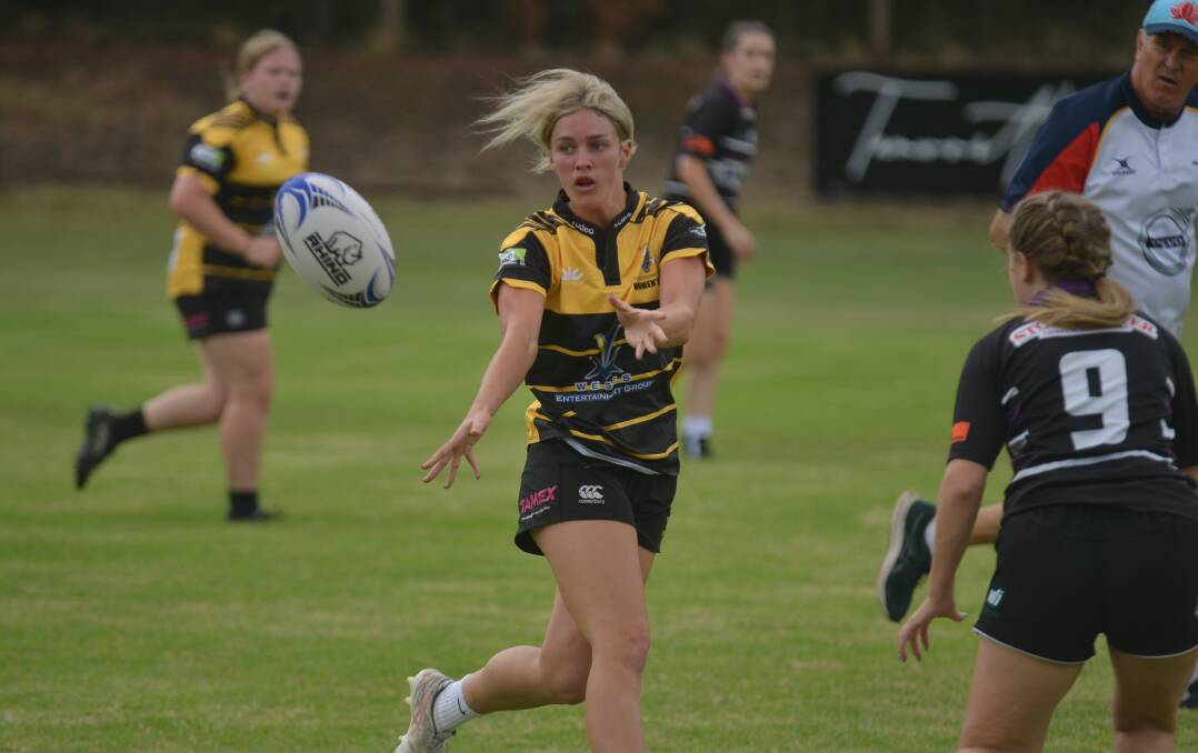 Leader: Rosie Ferguson will be part of a strong nucleus of experienced players for Pirates this season. Photo: Mark Bode