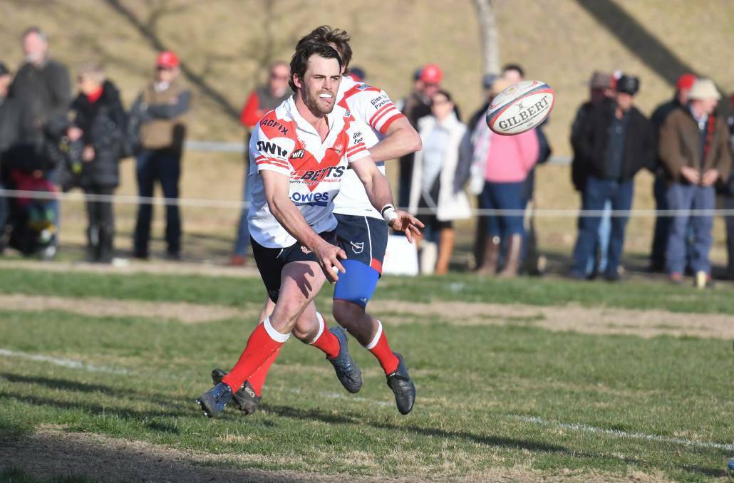 Familiar territory: Tom Bucknell could find himself back playing in the New England competition with Walcha applying to join for the 2020 season. Bucknell was in 2018 part of the premiership-winning Robb College side.