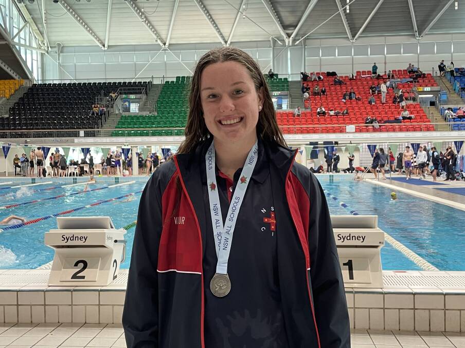Superfish: It was a case of another carnival, another pb and podium finish for Amelia Simm with the Calrossy student winning silver at the All Schools Championships.