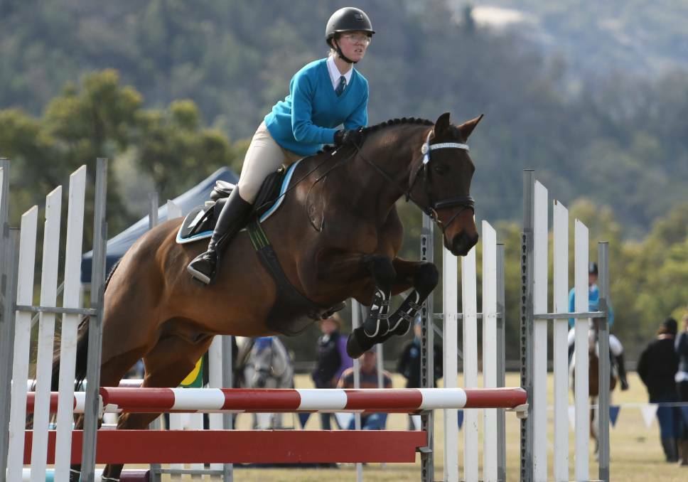 Exciting news: First it was the State Equitation Jumping Championships, now the NSW hub for the pony club nationals is coming to Kootingal. Photo: Gareth Gardner